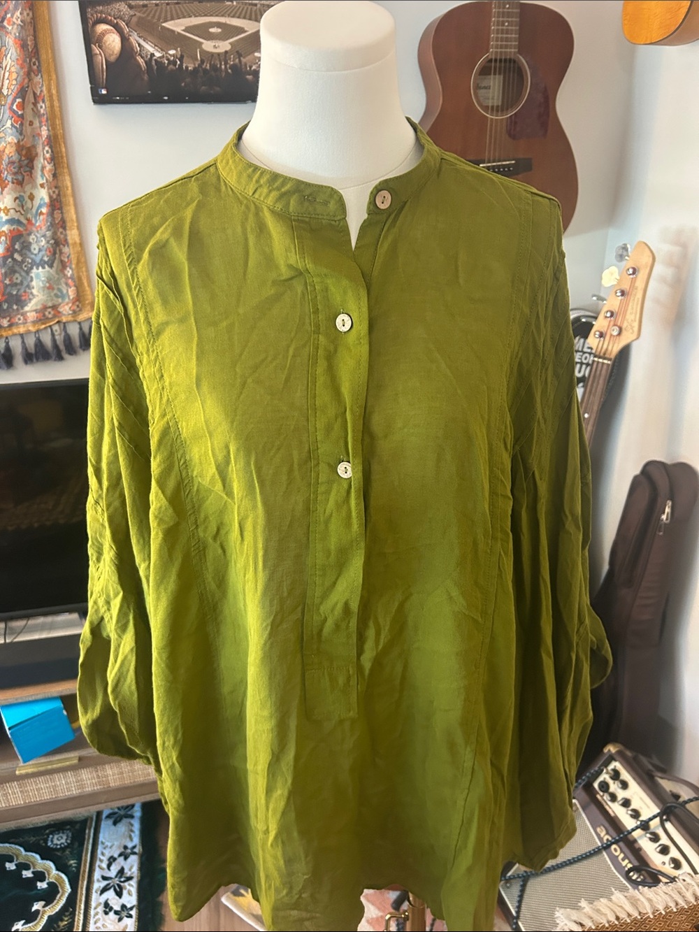Free People Oversized Blouse